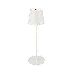 Brilo - Lampă de birou LED reîncărcabilă cu control tactil KIKI LED/2,6W/5V IP44 2600 mAh albă