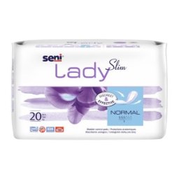 Absorbante pentru Incontinenta Seni Lady Slim Normal, 20 Bucati