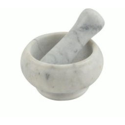 Mojar cu Pistil, Marmura, 8 cm, Perfect Home