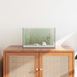 Acvariu cu depozitare Transparent 40 x 25 x 25 cm Sticla GartenMobel Dekor