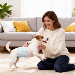 Pampers de unica folosinta pentru caini baieti 30 pcs Alb XS GartenMobel Dekor
