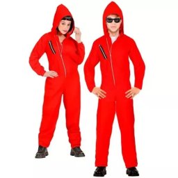 Costum salopetă La Casa De Papel - 158 cm