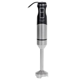 Blender manual, functie Turbo, Inox, Negru/Argintiu