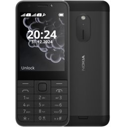 Telefon mobil 230, (2024), Dual SIM, display 2.8" 1450 mAh, Black
