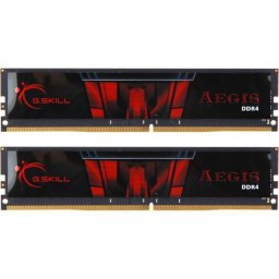Memorie DDR G.Skill - gaming Aegis DDR4 32GB frecventa 2666 MHz, 16GB x 2 module, radiator, latenta CL19, F4-2666C19D-32GIS