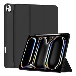 Husa pentru iPad Pro 13 (2024) / iPad Pro 13 (2025) - Techsuit Flex Trifold - Black