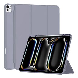 Husa pentru iPad Pro 13 (2024) / iPad Pro 13 (2025) - Techsuit Flex Trifold - Purple