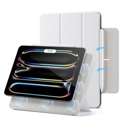 Husa pentru iPad Pro 13 (2024) / iPad Pro 13 (2025) - ESR Rebound Magnetic - White