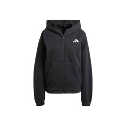 ADIDAS SPORTSWEAR Bluză cu fermoar sport 'Future Icons' negru / alb