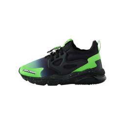 Next Sneaker 'Minecraft' albastru noapte / verde neon / negru