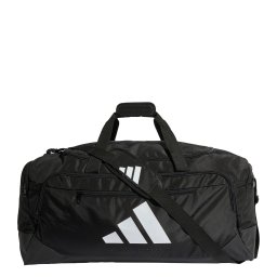 ADIDAS PERFORMANCE Geantă sport 'TRAINING DEFENDER DUFFLE BAG' negru / alb