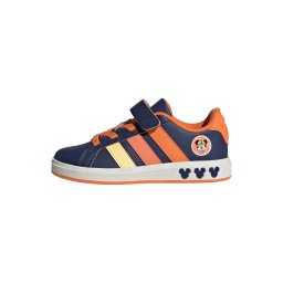 ADIDAS SPORTSWEAR Pantofi sport 'Adidas x Disney Grand Court Mickey' bleumarin / galben deschis / portocaliu / corai