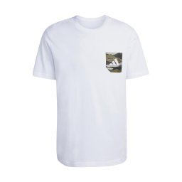 ADIDAS SPORTSWEAR Tricou funcțional kaki / oliv / alb