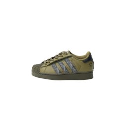 ADIDAS ORIGINALS Sneaker 'SUPERSTAR' oliv / negru / alb murdar