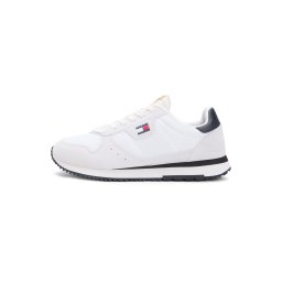 Tommy Jeans Sneaker low 'EVA RUNNER' bleumarin / roșu / alb