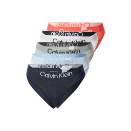 Calvin Klein Underwear Slip azuriu / albastru închis / gri amestecat / alb