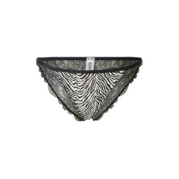 LOVE Stories Slip 'Wild Rose' negru / alb