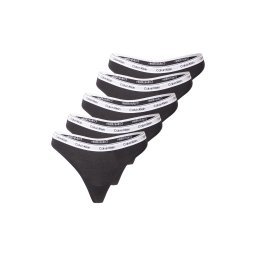 Calvin Klein Underwear Tanga gri deschis / negru / alb