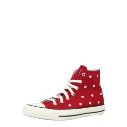 CONVERSE Sneaker 'Chuck Taylor All Star Hearts & Roses' roșu intens / alb