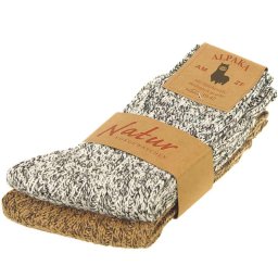 Șosete de damă, din lână, Alpaca, 2 perechi