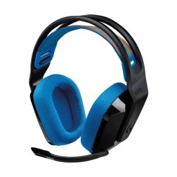 Logitech G535 Lightspeed Căști wireless pentru gaming negru-albastru (939-002219)