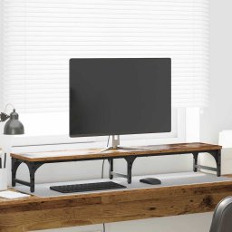 Suport pentru monitor Lemn Vechi 105 x 23 x 15,5 cm GartenMobel Dekor