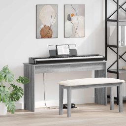 Suport pentru keyboard Gri Sonoma 120 x 32 x 64 cm GartenMobel Dekor