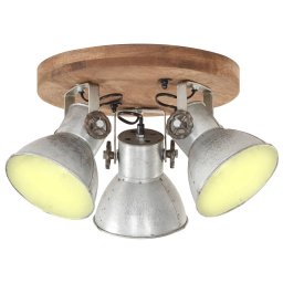 Lampa de tavan industriala, argintiu, 25 W, 42 x 27 cm, E27 GartenMobel Dekor