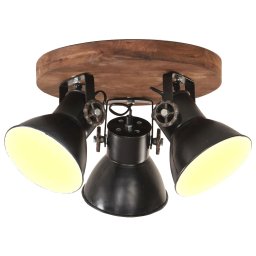 Plafoniera industriala, negru, 42 x 27 cm, 25 W, E27 GartenMobel Dekor