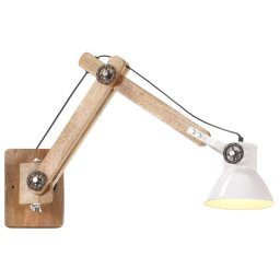 Lampa de perete, stil industrial, alb, rotund, E27 GartenMobel Dekor