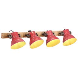 Lampa de perete 25 W, rosu uzat, 90x25 cm, E27 GartenMobel Dekor