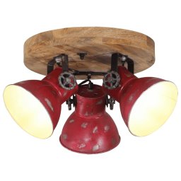 Lampa de tavan 25 W, rosu uzat, 35x35x25 cm, E27 GartenMobel Dekor