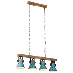 Lampa de tavan 25 W, albastru uzat, 90x24x111 cm, E27 GartenMobel Dekor