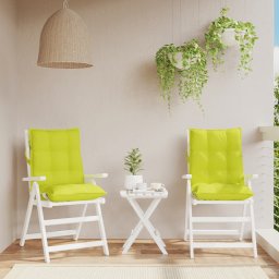 Perne scaun cu spatar mic, 2 buc, vernil, tesatura Oxford GartenMobel Dekor