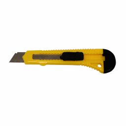 Cutter mare, 18 mm, sina plastic, cu sistem de blocare