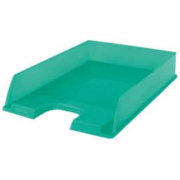 Tavita documente Esselte Colour'Breeze, PS, reciclabil, A4, verde