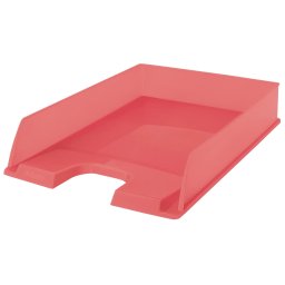Tavita documente Esselte Colour'Breeze, PS, reciclabil, A4, corai
