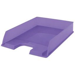 Tavita documente Esselte Colour'Breeze, PS, reciclabil, A4, lavanda
