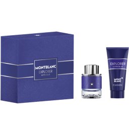 Mont Blanc Explorer Ultra Blue Set Barbati