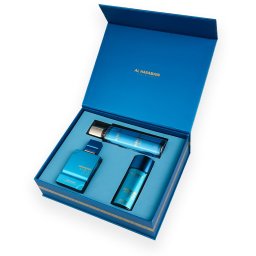Al Haramain Amber Oud Aqua Dubai Set Cadou Unisex
