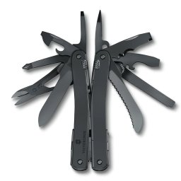 Multifunctional Swiss Tool Spirit MXBX Victorinox 3.0226.M3N, 24 Functii, Otel, Teaca Nylon