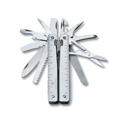 Multifunctional Swiss X Victorinox 3.0327.L, 26 Functii, Otel, Teaca Piele