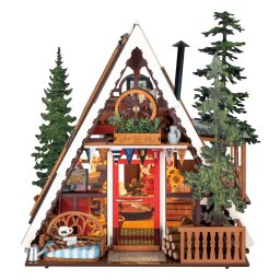 Puzzle 3D, Casuta DIY, CabanA, 336 piese