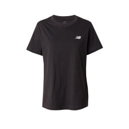 new balance Tricou 'Essentials' negru / alb