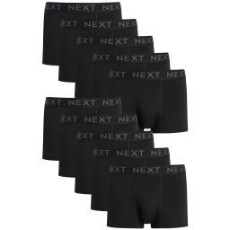 Next Boxeri gri amestecat / negru