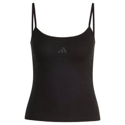 ADIDAS SPORTSWEAR Sport top 'Essentials' gri metalic / negru