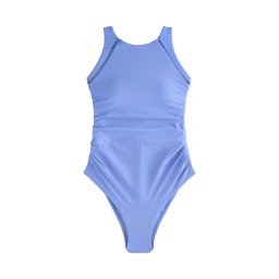Next Costum de baie întreg albastru deschis
