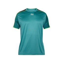 UNDER ARMOUR Tricou funcțional 'Challenger Train' turcoaz / galben neon / negru