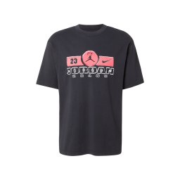 Jordan Tricou 'BRK STEEL' roșu deschis / negru / alb murdar