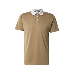 Jack's Tricou maro cămilă / kaki / alb murdar